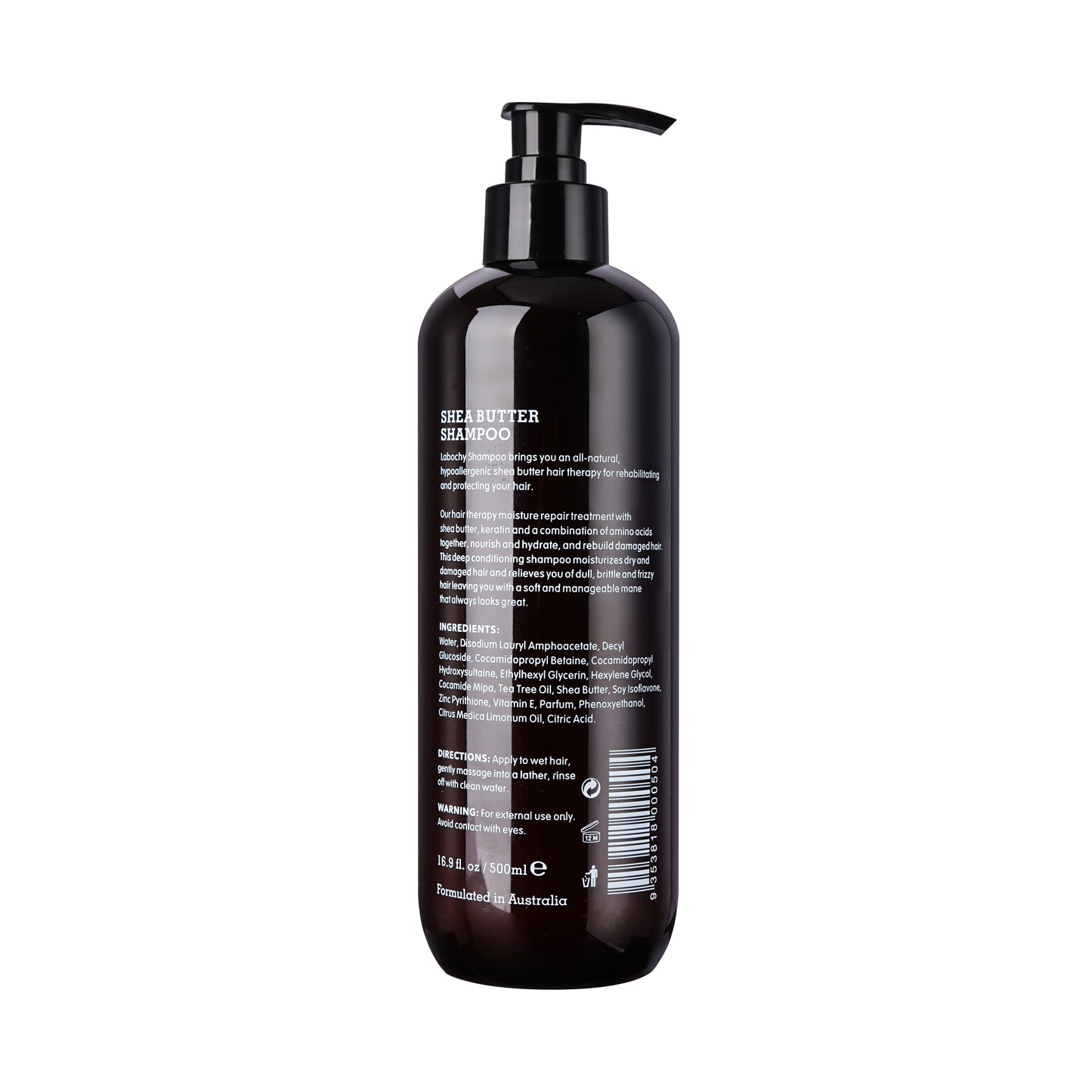 SHEA BUTTER HAIR SHAMPOO 16.9