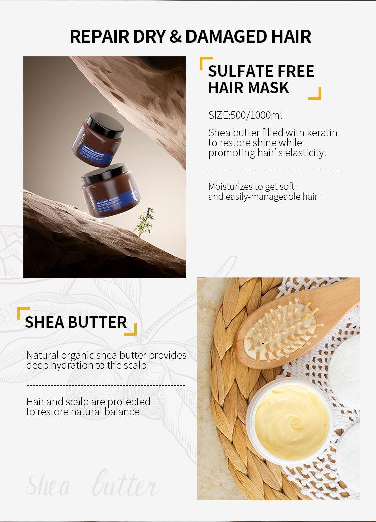 SULFATE FREE HAIR MASK 16.9